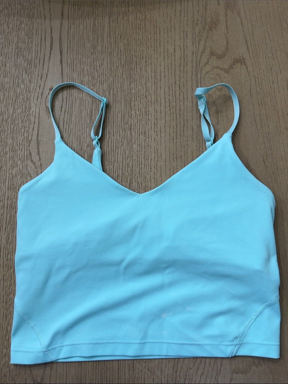 Lululemon size 4 IDEAL MINT align cropped cami tank top
